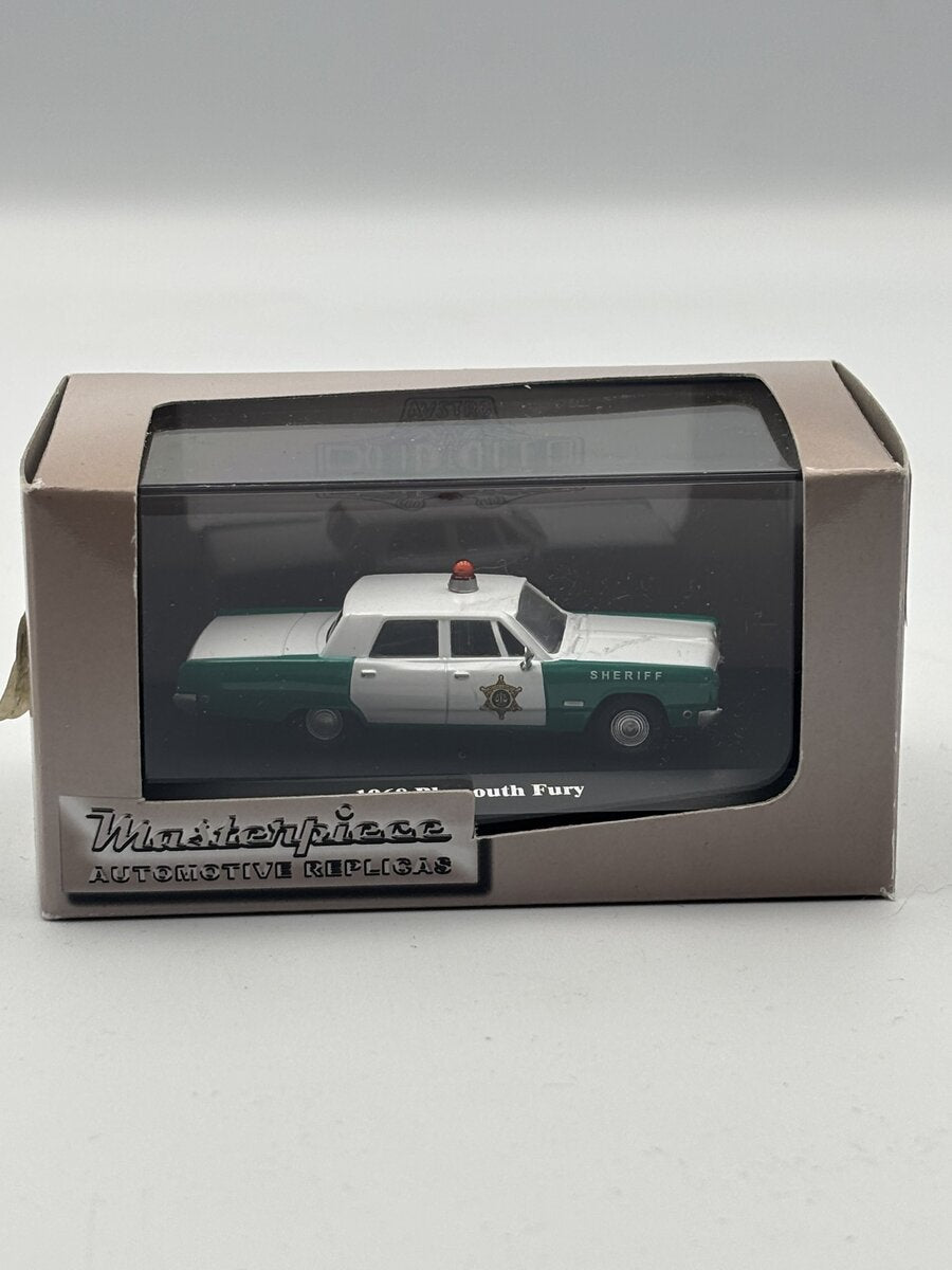 Atlas 87170 HO Masterpiece Sheriff 1968 Plymouth Fury I