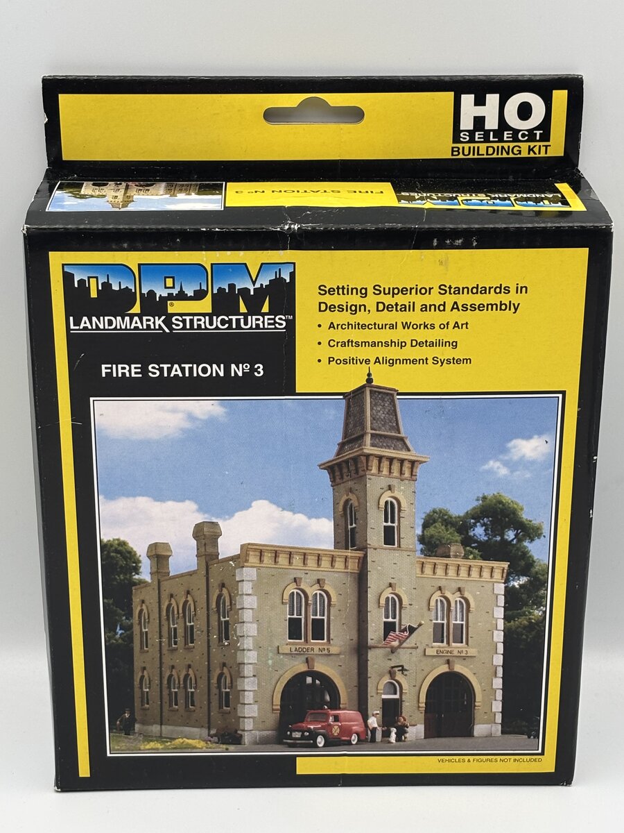 DPM 12400 HO Scale Fire Station No. 3 Building Kit