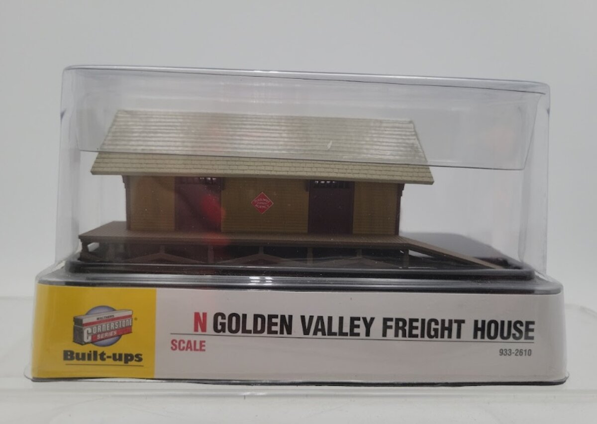 Walthers 933-2610 N Scale Built-Ups Golden Valley Freight House