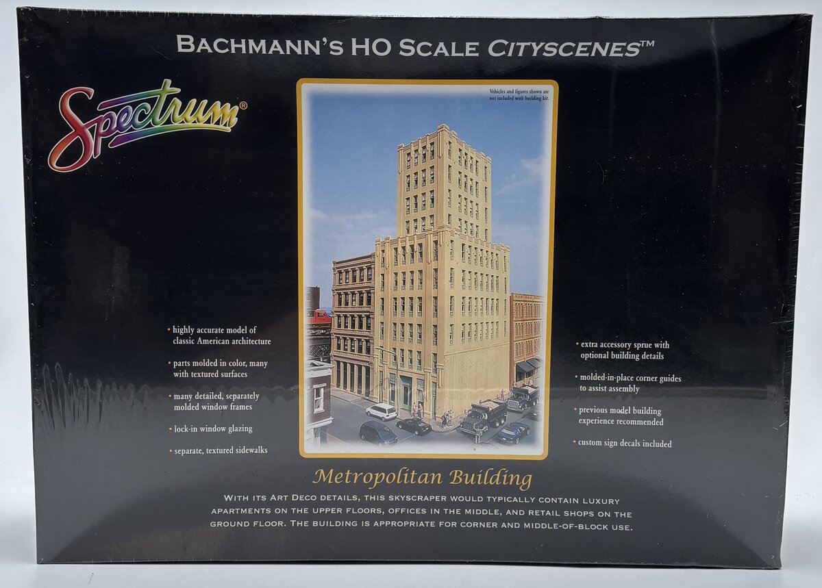 Bachmann 88003 HO Scale Spectrum Metropolitan Building Kit
