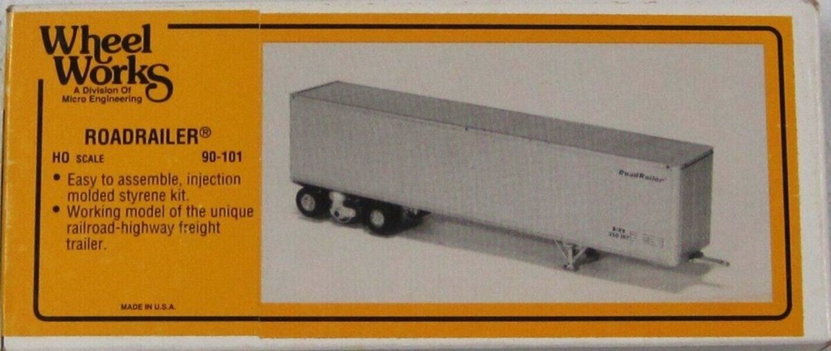 Wheel Works 90-101 HO Scale RoadRailer Adapterrailer Kit