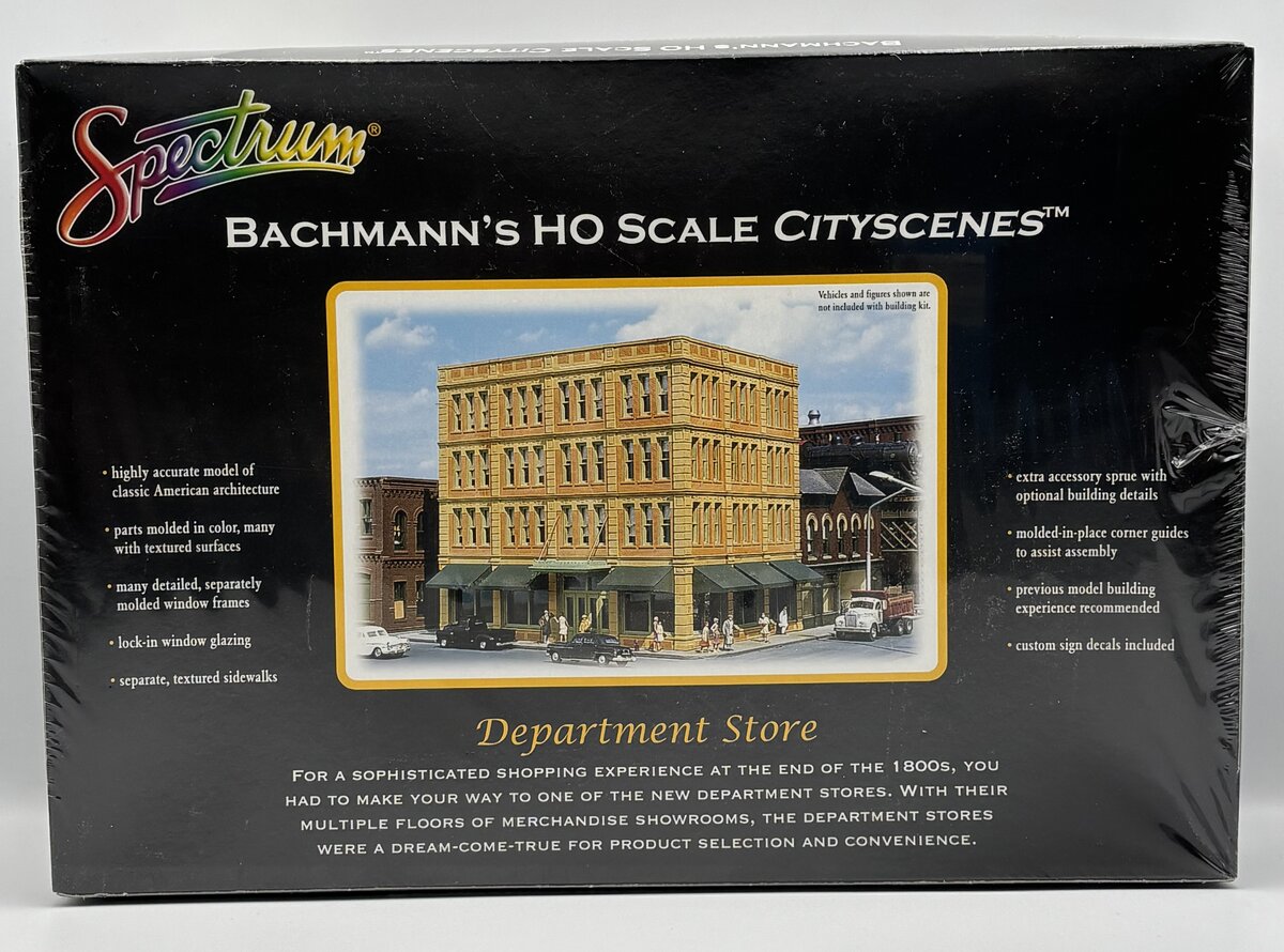 Bachmann 88006 Spectrum HO Dept Store CityScenes Building Kit
