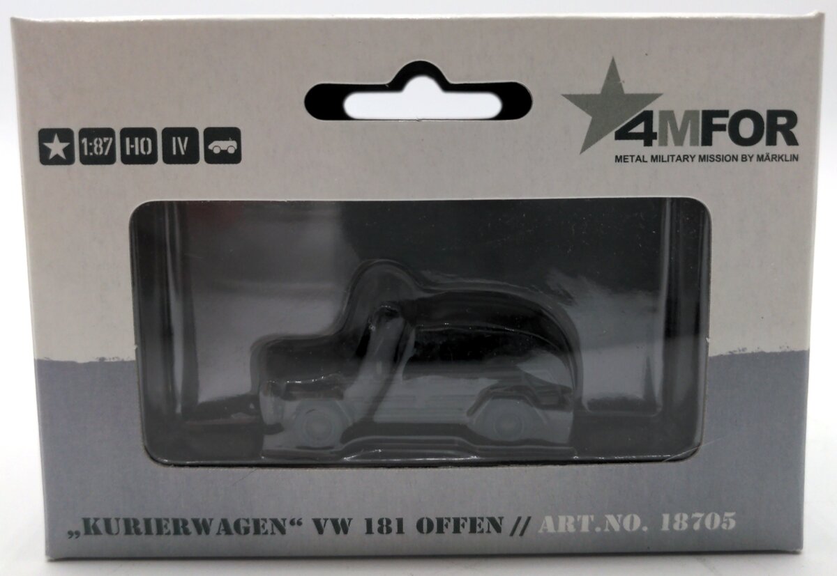 Marklin 18705 1:87 Scale Diecast Open VW 181 Kurierwagen
