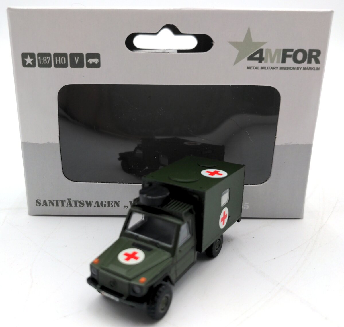 Marklin 18565 1:87 Scale Diecast First Aid Vehicle Wolf