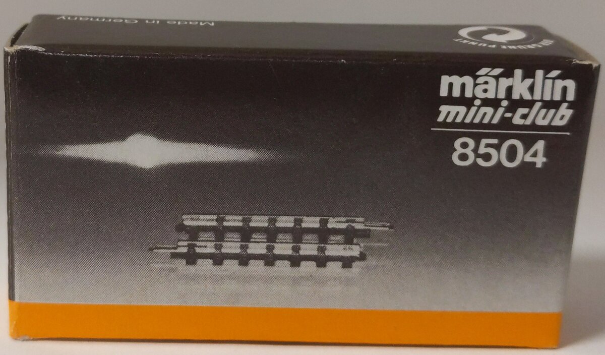 Marklin 8504 Z 1"/25 mm Straight Track Section - Sold by Piece