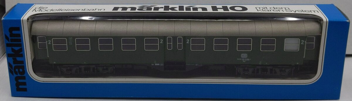Marklin 4132 HO German Federal Railroad (DB) Byg Passenger Car#50 80 29-11 696-1