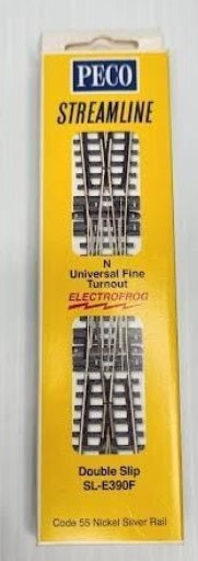PECO Streamline SL-E390F ダブルスリップ Nゲージ PECO SL-E390F ダブルスリップについて - PECO