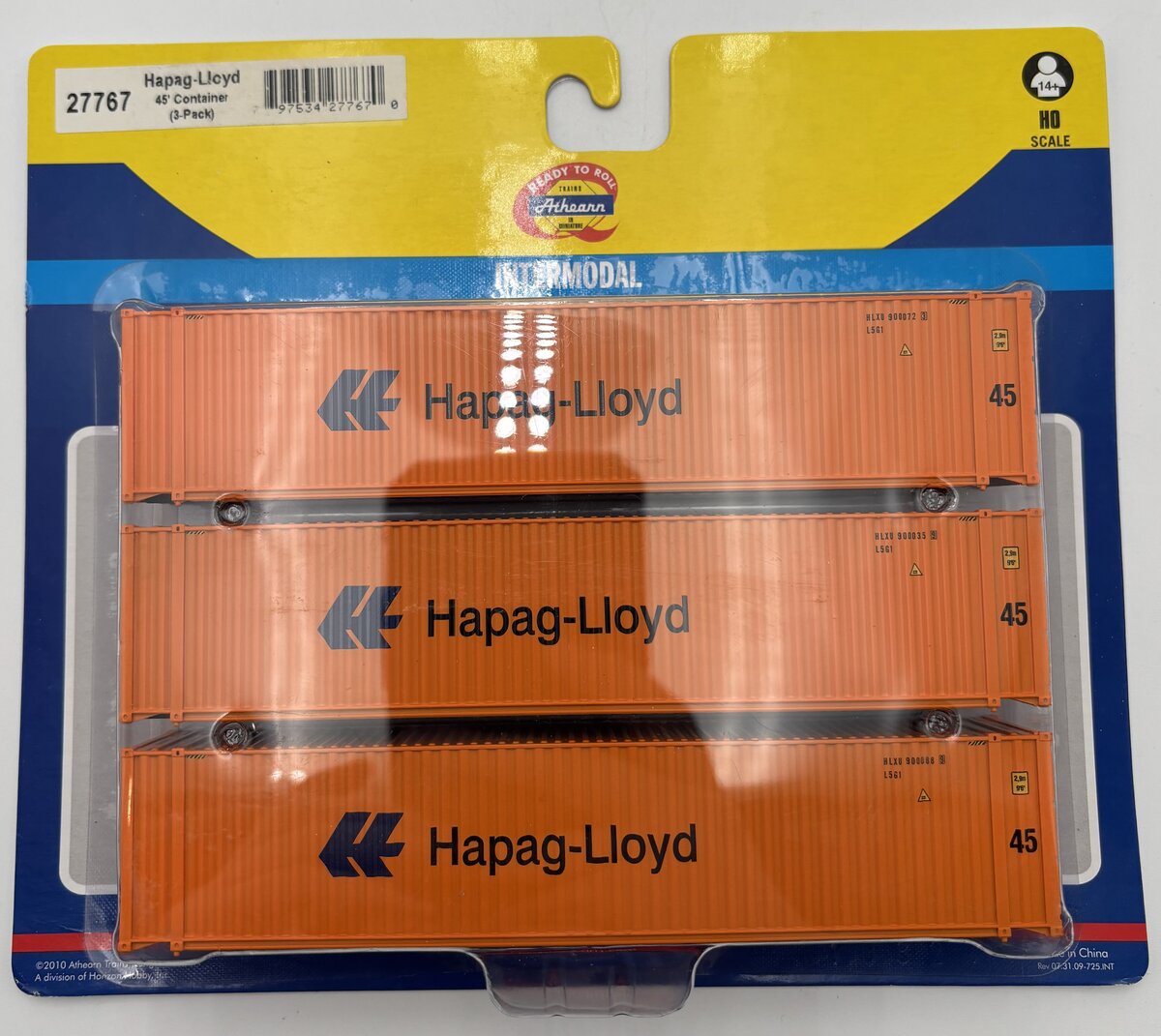 Athearn 27767 HO Hapag Lloyd 45' Container #1 (3)