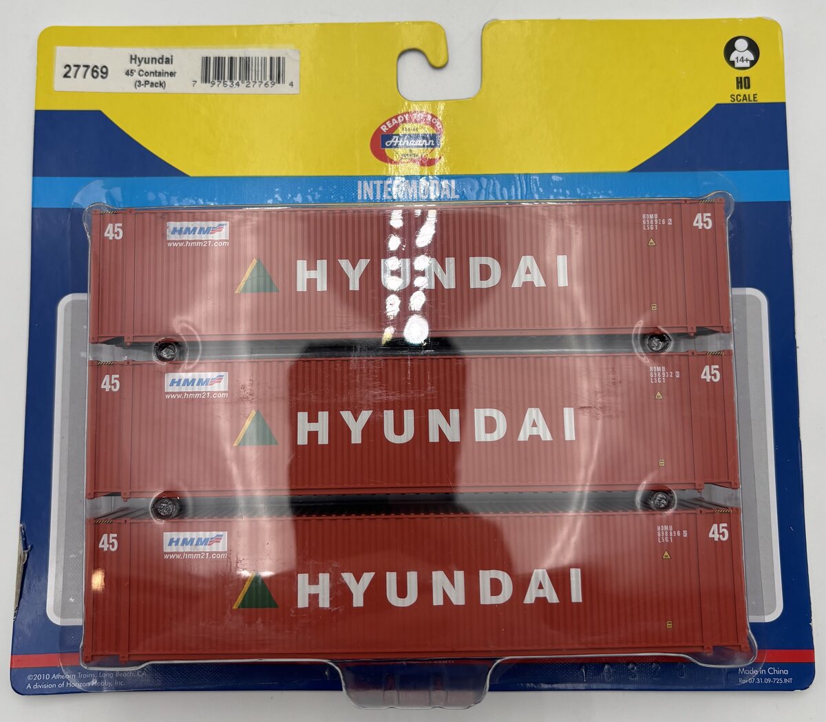 Athearn 27769 HO Hyundai 45' Container #1 (3)
