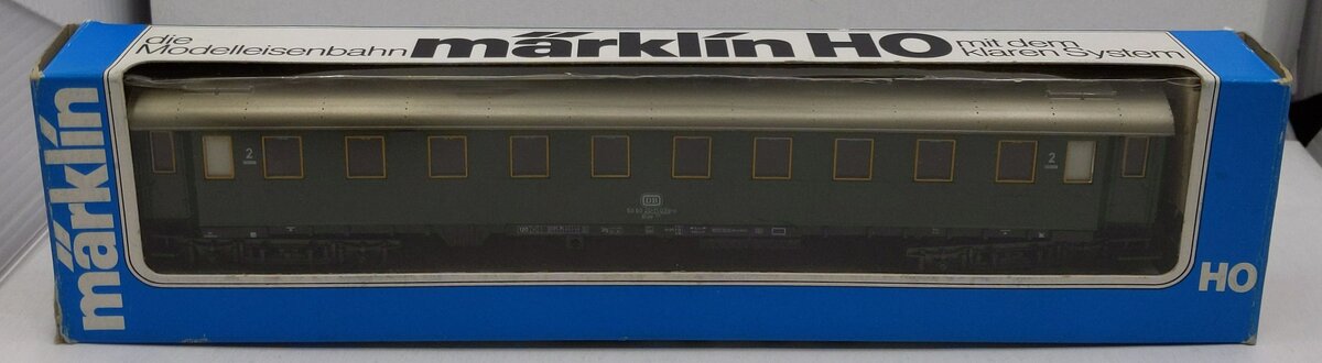 Marklin 4145 1st Class Passenger Car Express Train DB Bue #:50 80 20-11 039-3
