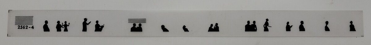 Lionel 2562-4 Left Hand Santa Fe Aluminum Passenger Car Window Strip