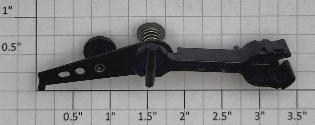 Williams WM-5 Black Diecast Coupler arm and Armature Assembly