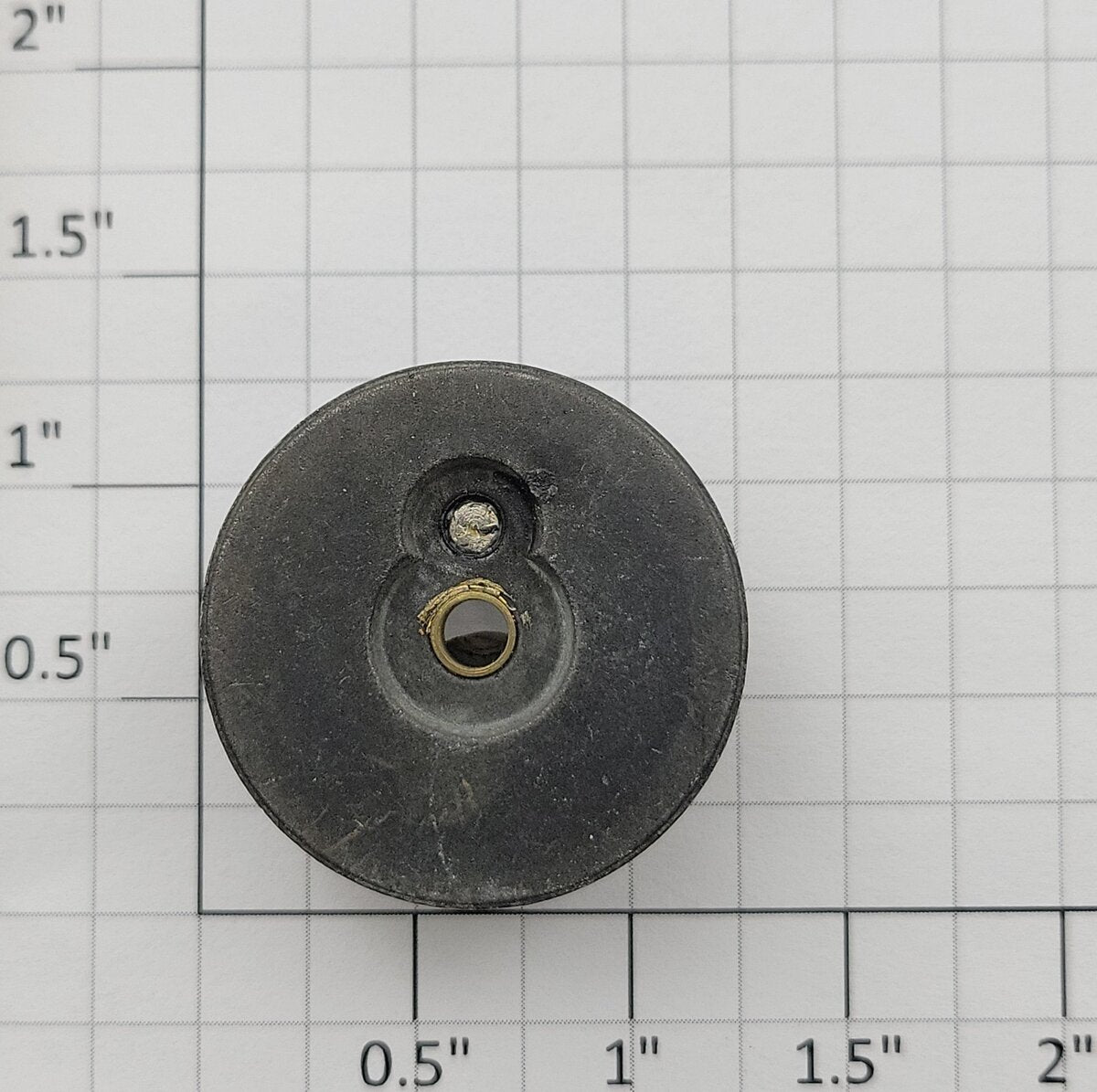 Lionel 682-11 Turbine Flanged End Wheel with White Wall