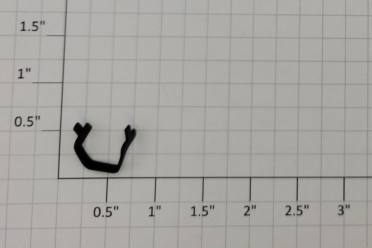 Lionel 714-188 O Gauge Black Metal Scale Boxcar Step