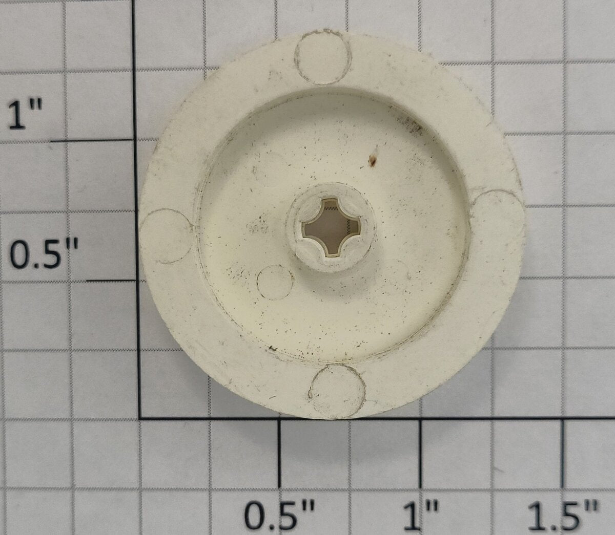 Lionel 12713-11 O Gauge White Automatic Gateman Door Pinion Gear