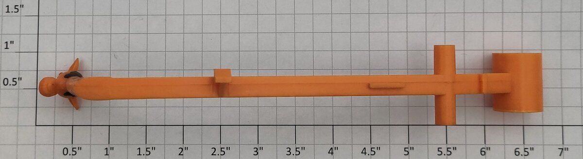 Lionel 7912-22 Bobbing Orange Giraffe Head lever