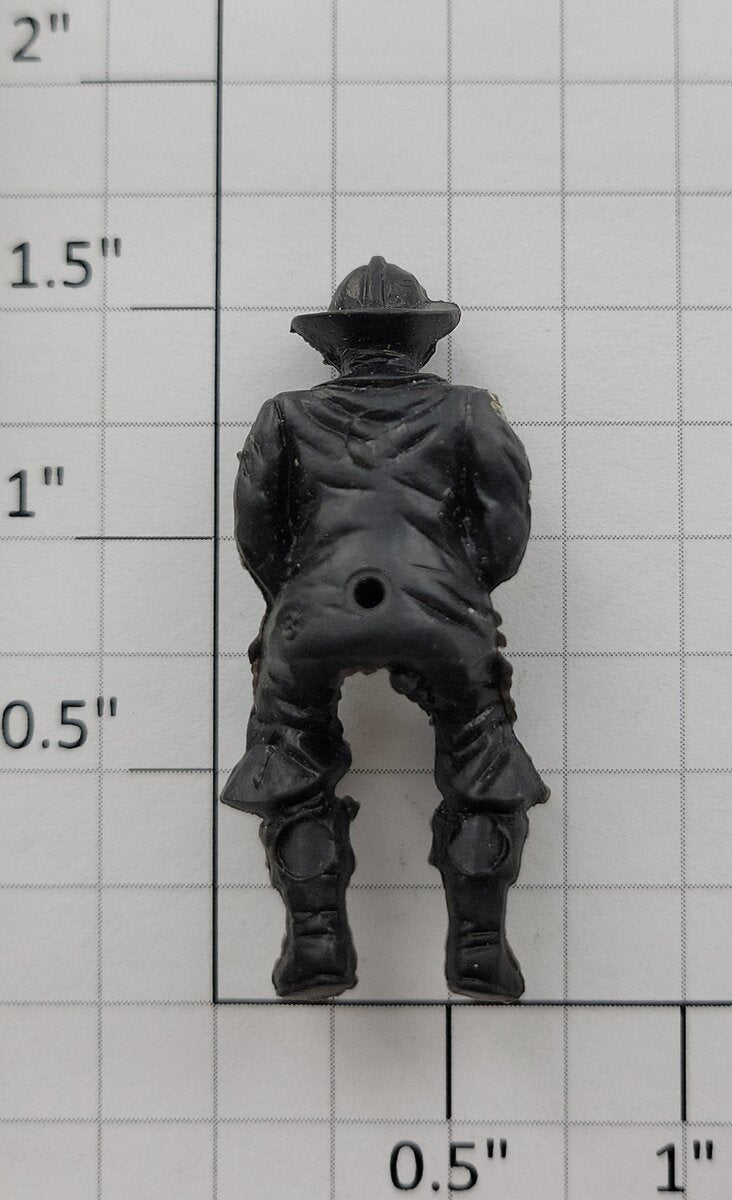 Lionel 52-26 Black Fireman Figure with Painted Face & Hands (8379-27)