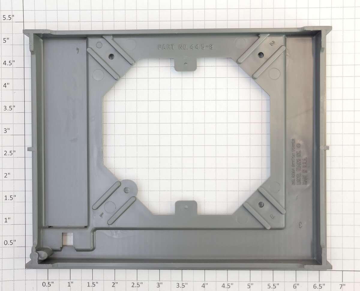Lionel 12768-15 Gray Switch Tower Base
