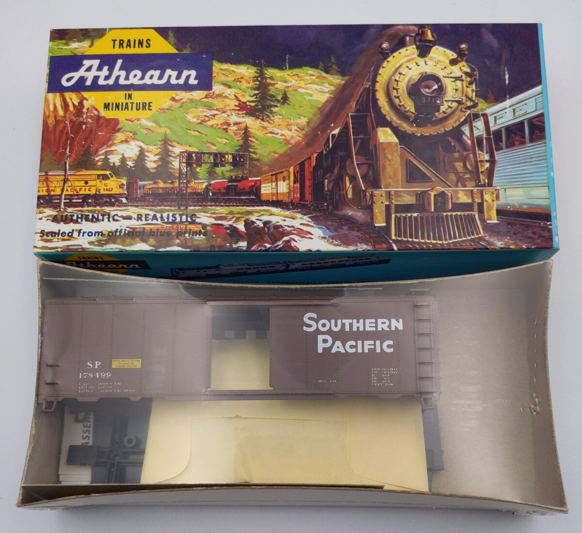 Athearn 1179 HO Southern Pacific 40' Boxcar #178499