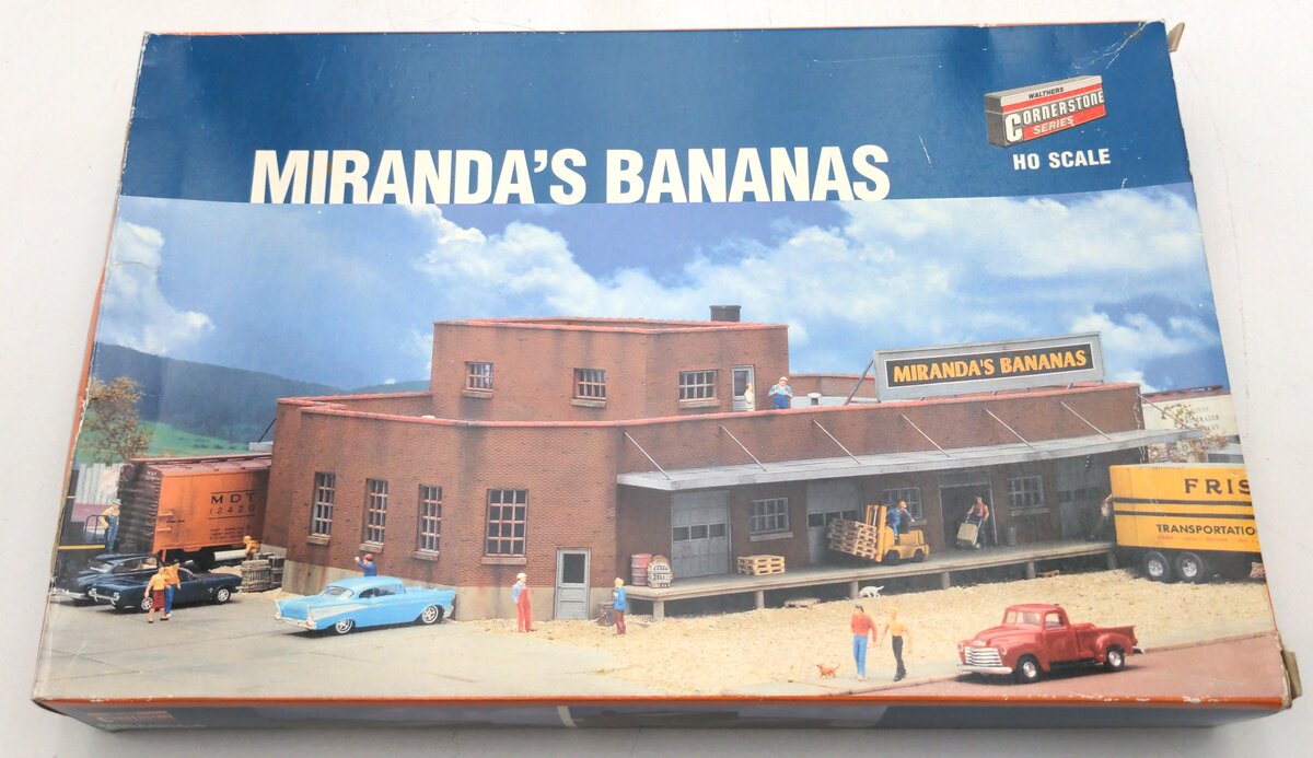 Walthers 933-3080 HO Scale Miranda's Bananas Building Kit