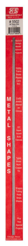 K&S 5502 .047" x 12'' Long Music Wire (Pack of 3)