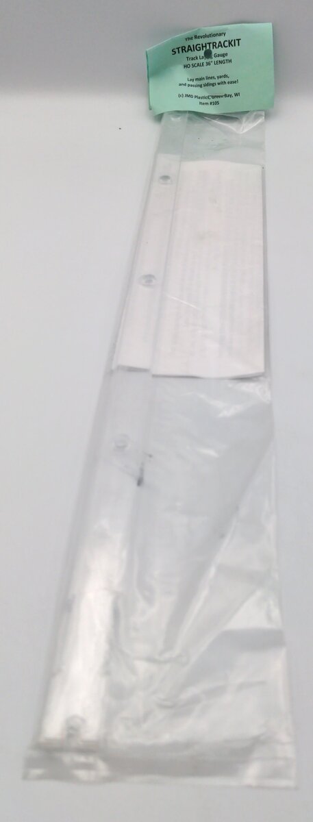 JMD Plastics 374-105 HO Straightrackit Straight Track Laying Tool (Set of 2)