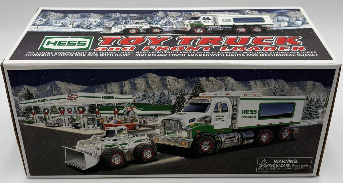 Hess 2008 Diecast Toy Truck And Front Loader