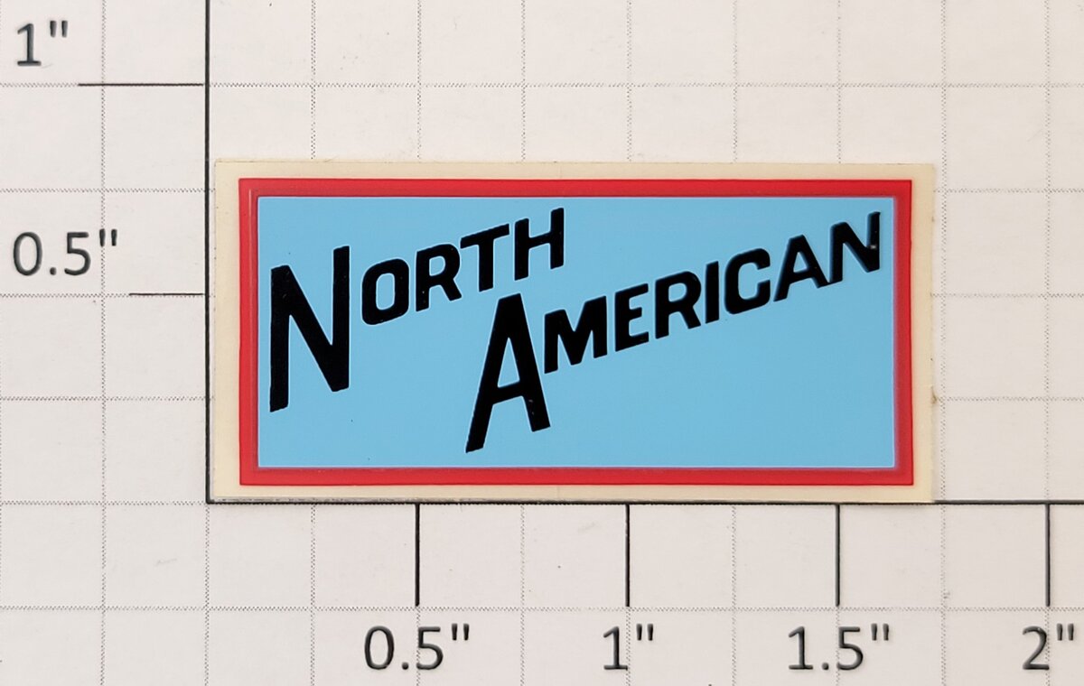 Lionel 9601-10 North American Sticker Decal