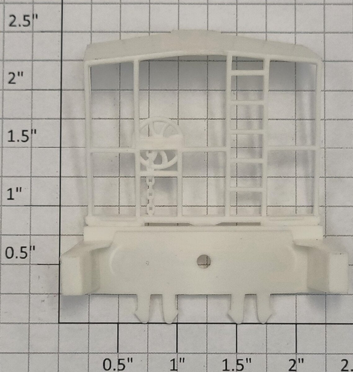 Lionel 16546-25 Clinchfield SP-Type White Caboose End