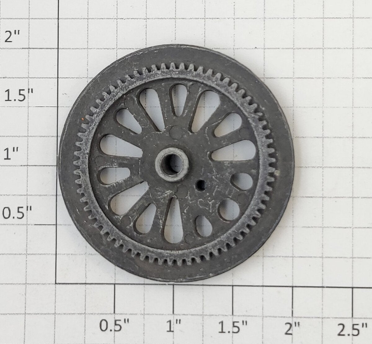 Lionel 250E-86 Black Hiawatha Large Plain Drive Wheel