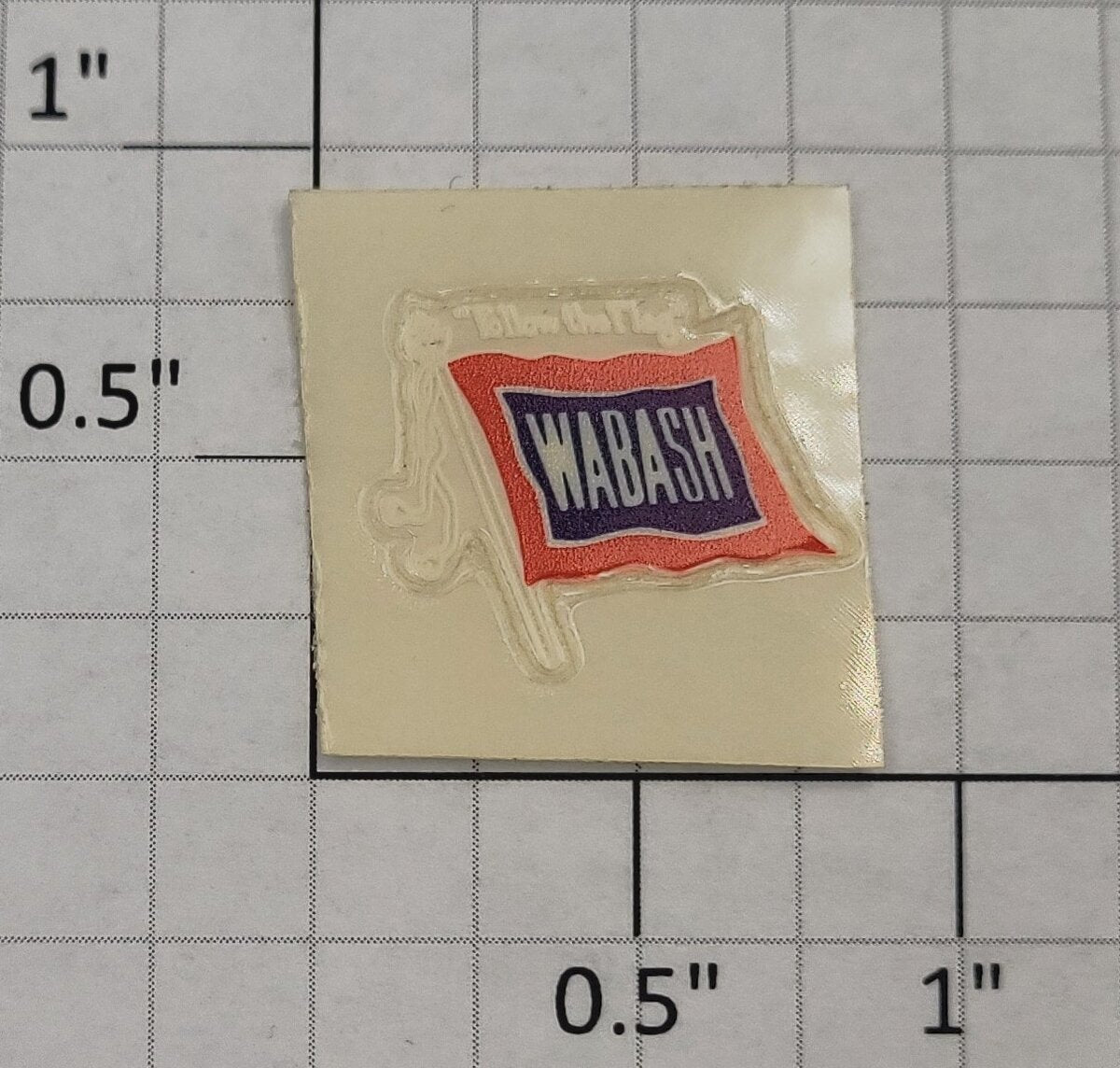 Lionel 8378-10 Wabash FM Trainmaster Diesel Adhesive Sticker Side Decal