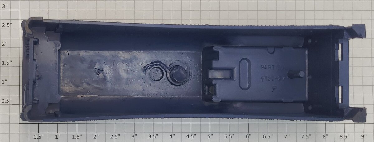 Lionel 8403-T07 Blue Plastic Chessie System Oil Tender Body Shell