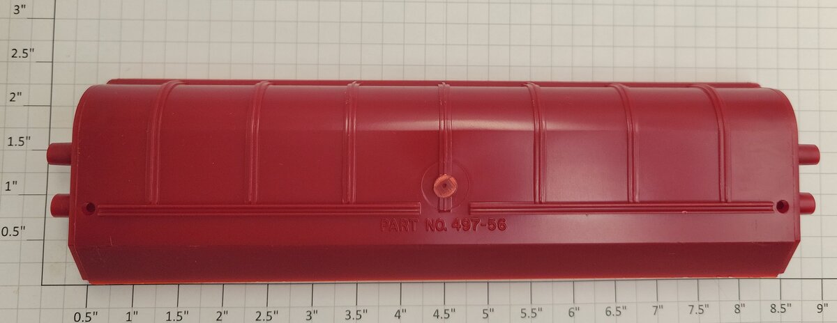 Lionel 497-56 Red Receiving Bin