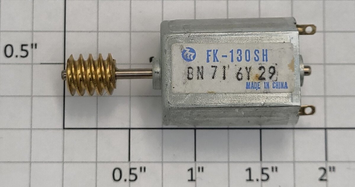 Lionel 18427-507 Motor with Worm Gear