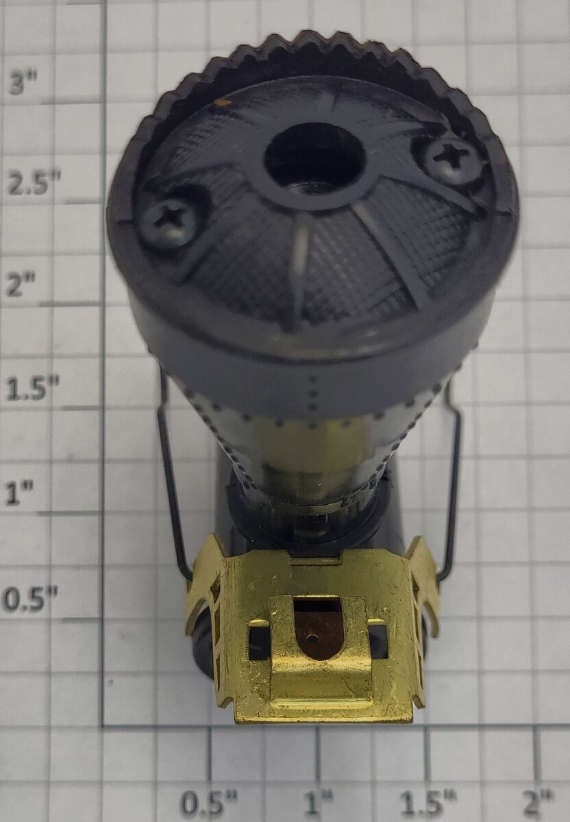 Lionel 18702-30 Black Plastic General Smoke Stack Assembly