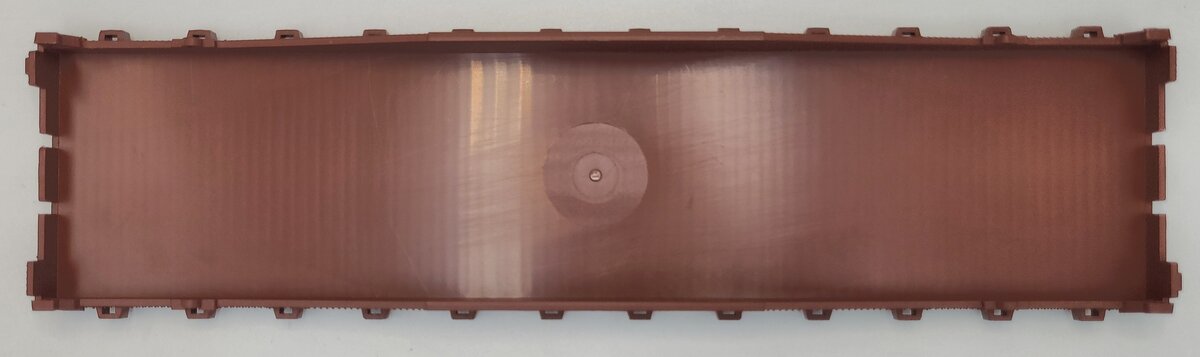 Lionel 6521-3 NYC Brown Flat Car Body #6521