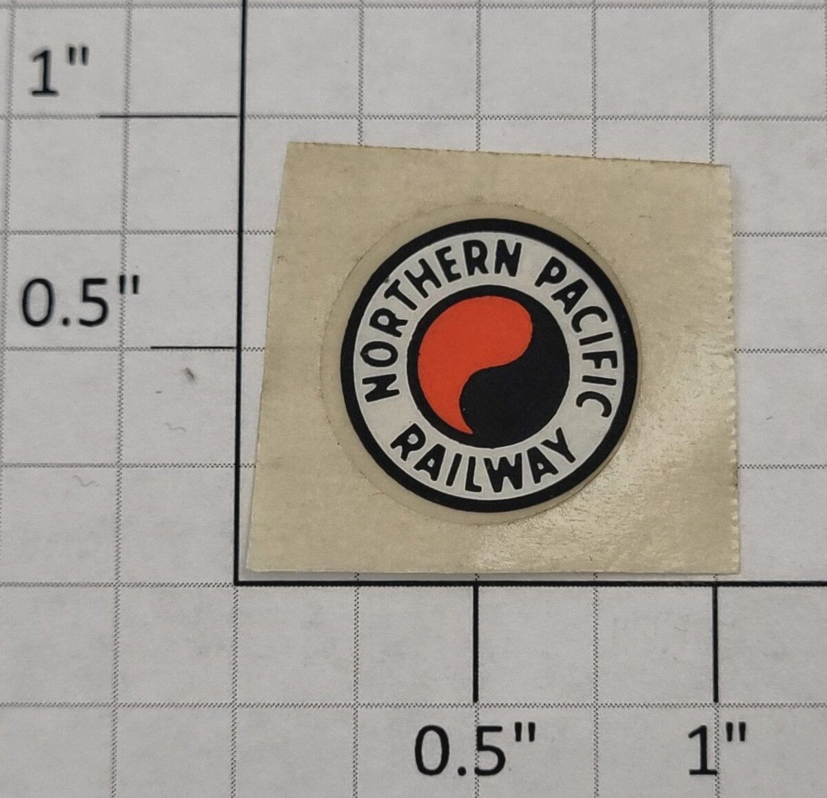 Lionel 8857-10 Northern Pacific U36B Diesel Adhesive Sticker Decal