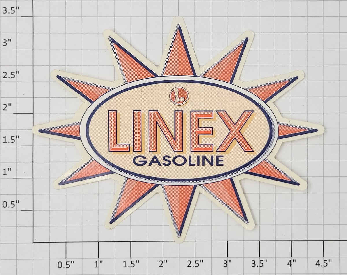Lionel 12953-8 Tall Oil Tank Self Adhesive Linex Decal