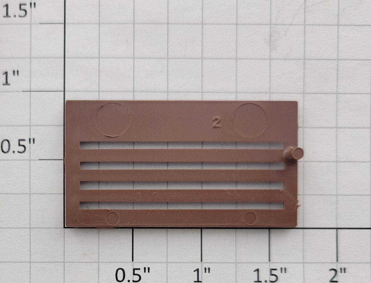 Lionel 7304-15 Brown Tuscan Lower Stock Car Door