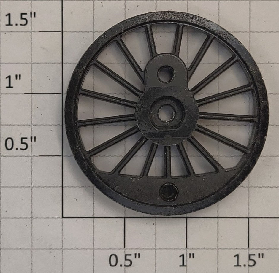 Lionel 28062-621 Gold 700E Hudson Blind Drive Wheel with Traction Tire