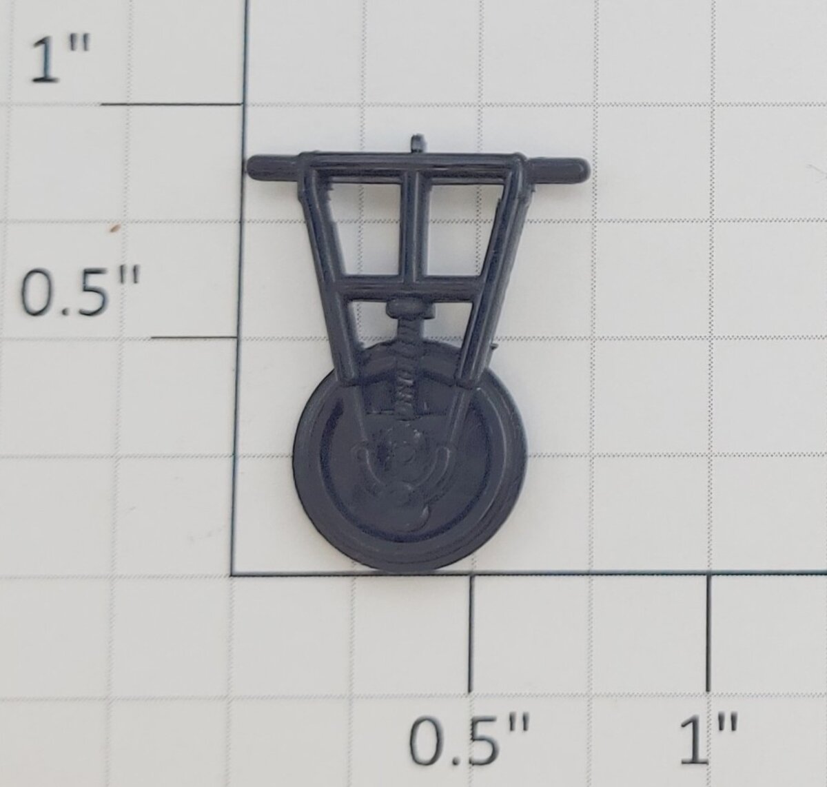 Lionel 16966-115 Black Plastic Airplane Landing Gear Wheel