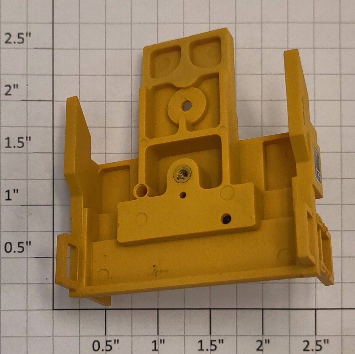 Lionel 16975-126 Yellow Intermodal Car Stepped Brake End Platform