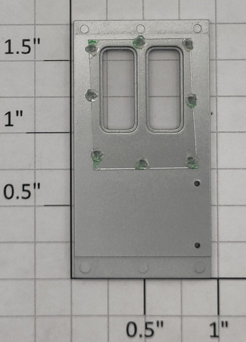 Lionel 21597-41 Small Silver Left Hand K-Line Passenger Car Door
