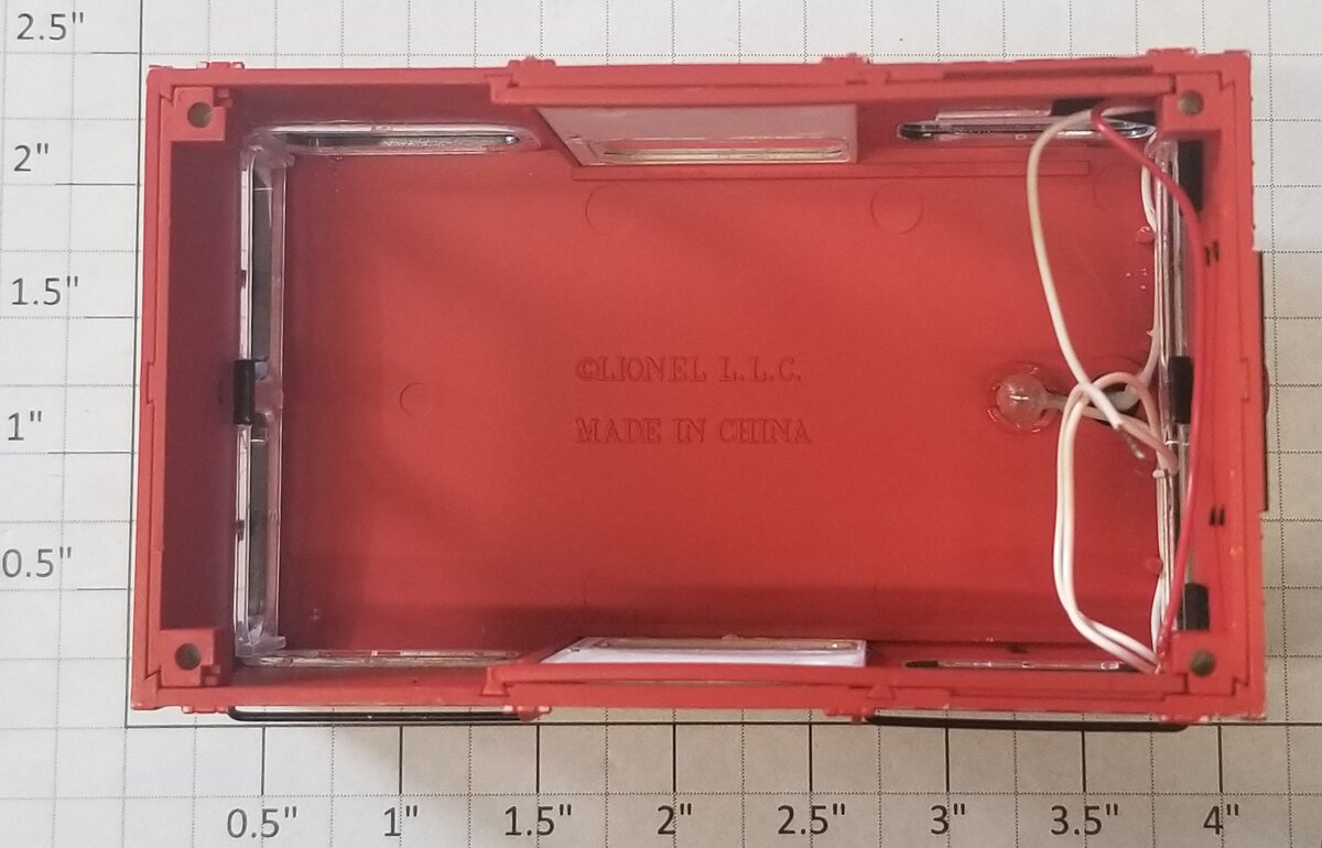 Lionel 18468-7 #23 Canadian National Speeder Cab Shell