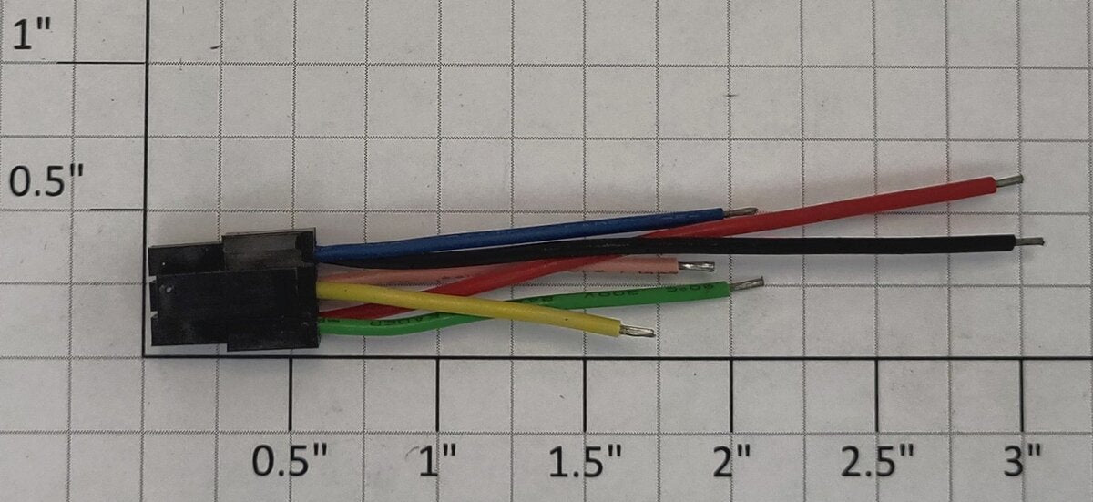 Lionel 18474-256 6-Pin Molex Motherboard Wiring Harness