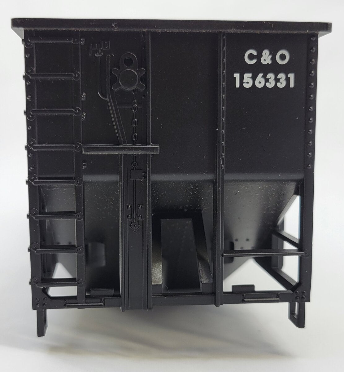 Lionel 17149-7 #156331 C&O 3-Bay Hopper Shell