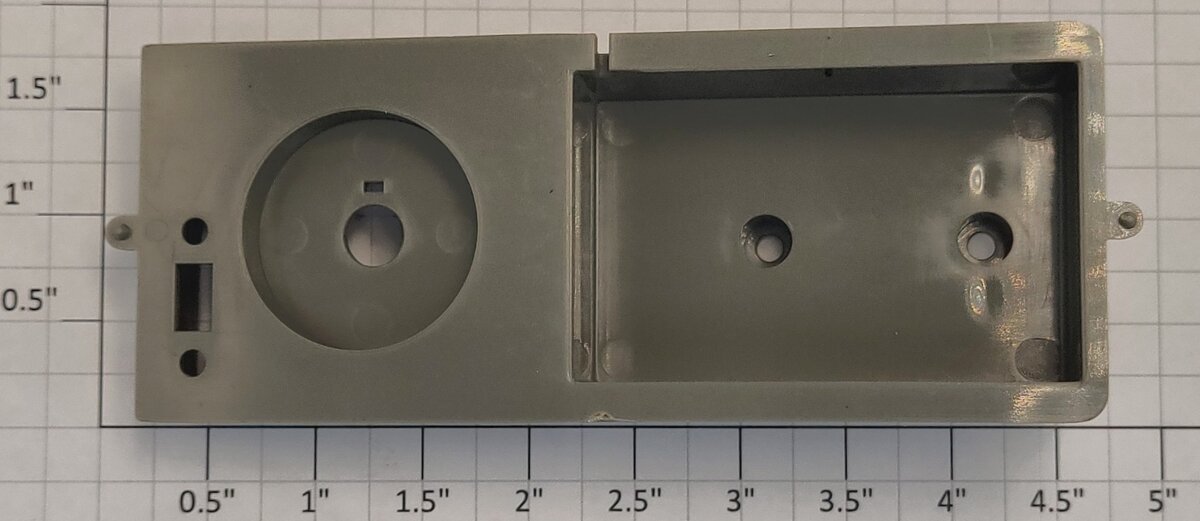 Lionel 18045-125 Gray Commodore Vanderbilt Battery Switch Bracket