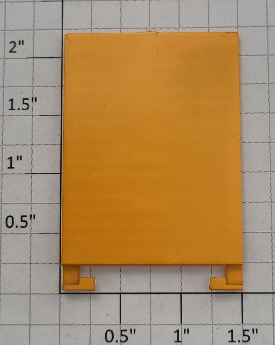 Lionel 17250-17 Yellow Union Pacific Boxcar Door with Guides