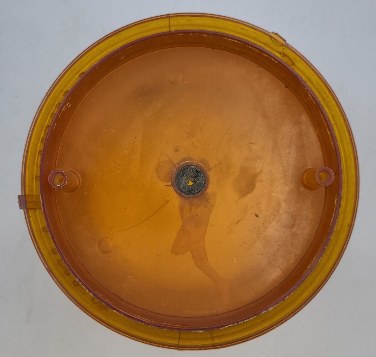 Lionel 38-5 Translucent Orange Water Tower Tank #38 - Damaged