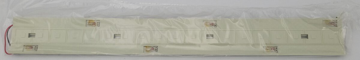 Lionel 22273-334 K-Line 18" Aluminum Passenger Car Lamp Panel